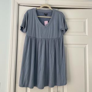 Blue dress